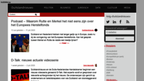 What Duitslandnieuws.nl website looked like in 2020 (3 years ago)