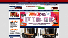 What Diningroomsoutlet.com website looked like in 2020 (3 years ago)