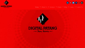 What Digitalpatang.com website looked like in 2020 (3 years ago)