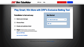 What Drfticketmaker.com website looked like in 2020 (3 years ago)