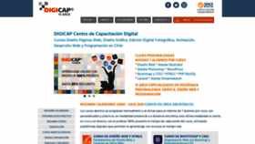 What Digicap.cl website looked like in 2020 (3 years ago)