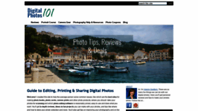 What Digitalphotos101.com website looked like in 2020 (3 years ago)