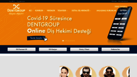 What Dentgroup.com.tr website looked like in 2020 (3 years ago)