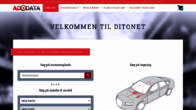 What Ditonet.dk website looked like in 2020 (3 years ago)
