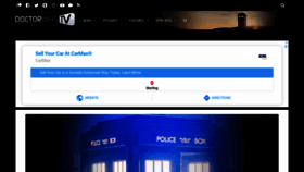 What Doctorwhotv.co.uk website looked like in 2020 (6 years ago)