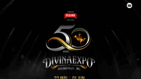 What Divinaexpo.com.br website looked like in 2020 (3 years ago)