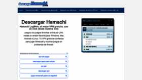 What Descargarhamachi.com website looked like in 2020 (3 years ago)