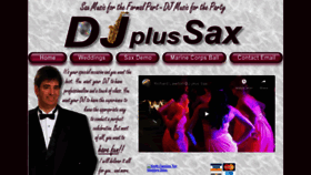 What Djplussax.com website looked like in 2020 (3 years ago)