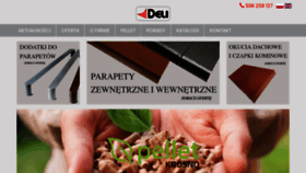 What Deli-info.pl website looked like in 2020 (3 years ago)