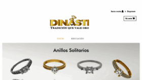 What Dinasti.com website looked like in 2020 (3 years ago)