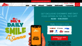 What Deltaco.com website looked like in 2020 (3 years ago)