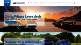 What Dacia-indumij.nl website looked like in 2020 (3 years ago)