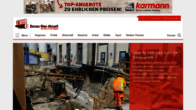 What Donau-ries-aktuell.de website looked like in 2020 (3 years ago)
