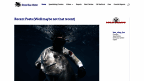 What Deep-blue-water.net website looked like in 2020 (3 years ago)