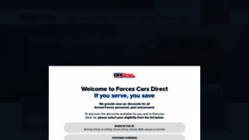 What Defencecars.com website looked like in 2020 (3 years ago)