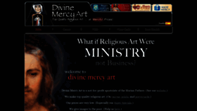 What Divinemercyart.com website looked like in 2020 (3 years ago)