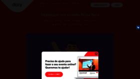 What Doity.com.br website looked like in 2020 (5 years ago)