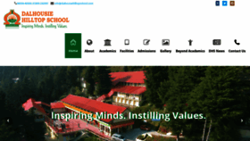 What Dalhousiehilltopschool.com website looked like in 2020 (3 years ago)