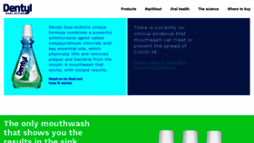 What Dentylactive.com website looked like in 2020 (3 years ago)