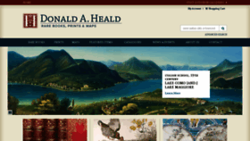 What Donaldheald.com website looked like in 2020 (3 years ago)