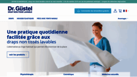 What Drap-non-tisse-lavable.fr website looked like in 2020 (3 years ago)