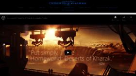 What Desertsofkharak.com website looked like in 2020 (3 years ago)