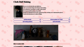 What Dollmaker.nunodoll.com website looked like in 2020 (3 years ago)