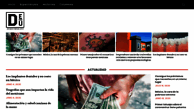 What Domingoeluniversal.mx website looked like in 2020 (3 years ago)
