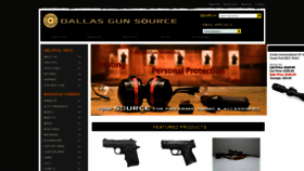 What Dallasgunsource.com website looked like in 2020 (3 years ago)