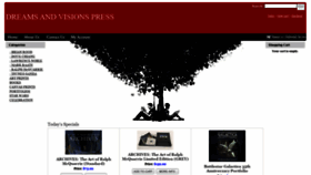 What Dreamsandvisionspress.com website looked like in 2020 (3 years ago)