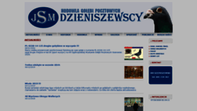 What Dzieniszewscy.pl website looked like in 2020 (3 years ago)