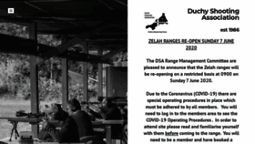 What Duchyshooting.co.uk website looked like in 2020 (3 years ago)