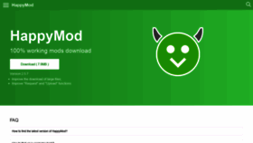 What Download.happymod.com website looked like in 2020 (3 years ago)