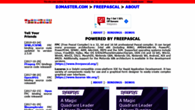 What Djmaster.com website looked like in 2020 (3 years ago)