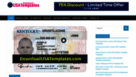 What Downloadusatemplates.com website looked like in 2020 (3 years ago)