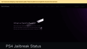 What Darksoftware.xyz website looked like in 2020 (3 years ago)