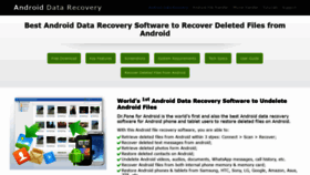 What Data-recovery-android.com website looked like in 2020 (5 years ago)