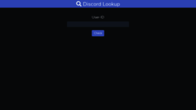 What Discord.id website looked like in 2020 (5 years ago)