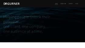 What Drgurner.com website looked like in 2020 (3 years ago)