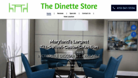 What Dinettestore.net website looked like in 2020 (3 years ago)