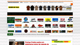 What Diariodovale.com.br website looked like in 2020 (3 years ago)