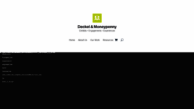 What Deckelmoneypenny.com website looked like in 2020 (3 years ago)