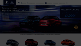 What Daltonhyundai.com.mx website looked like in 2020 (3 years ago)