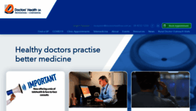 What Doctorshealthsa.com.au website looked like in 2020 (3 years ago)