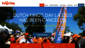 What Dutchkingsday.com website looked like in 2020 (3 years ago)