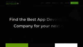 What Develop4u.co website looked like in 2020 (3 years ago)