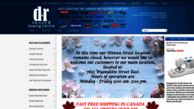 What Drvac.com website looked like in 2020 (3 years ago)