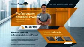 What Decorfloor.pl website looked like in 2020 (3 years ago)
