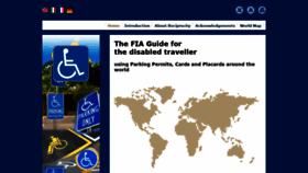 What Disabledmotorists.eu website looked like in 2020 (3 years ago)