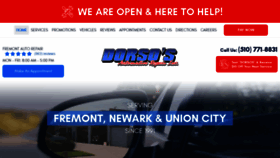 What Dorsos.com website looked like in 2020 (3 years ago)